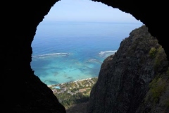 Cave shelters on the Le Morne Brabant mountain